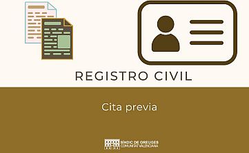 El Síndic insta a mejorar la cita previa en el Registro Civil de Castellón