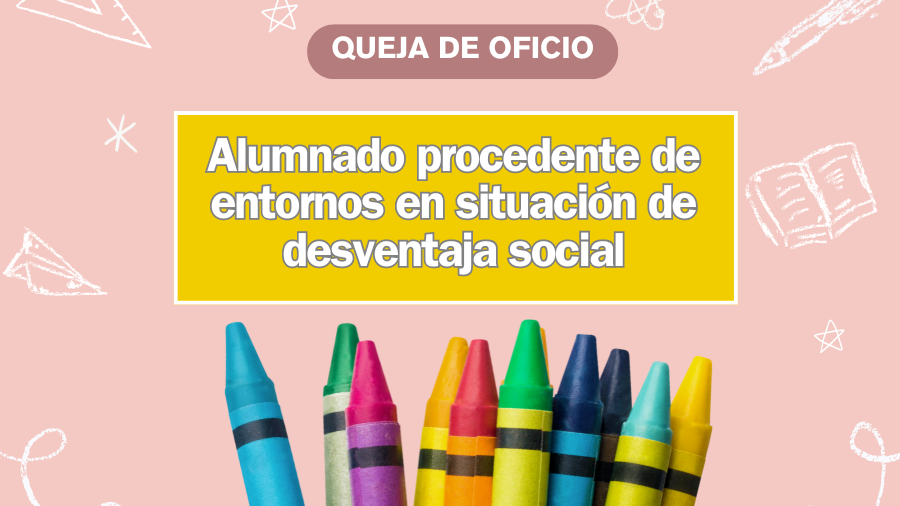 Educación no concreta medidas para paliar la desigualdad entre los escolares, como recomienda el Síndic