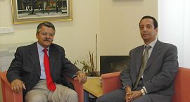 El cónsul de Argelia en Alicante visita al síndic