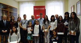 Lliurament de premis dels concursos escolars Síndic de Greuges 2016