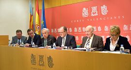 El sindic comparece en las Cortes Valencianas para defender el Informe Anual 2013