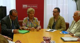 Reunión de la síndica con los afectados por la contaminación del Puerto de Alicante