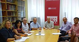 Reunió amb representants de la Plataforma d’Afectats per la nova llei del taxi a la Comunitat Valenciana